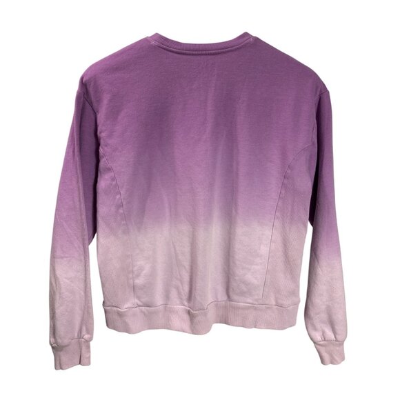 MTV Ombre Purple Sweatshirt XL Cotton Polyester Blend - Picture 2 of 3